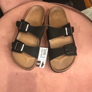 Sketchers Womens sandals size 9 black